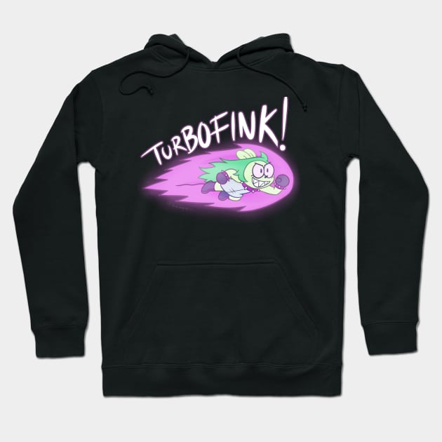 Turbo Fink! Hoodie by Gurinn